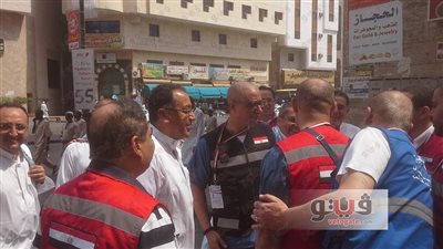 بالصور.. رئيس بعثة الحج يتفقد العيادات ويتابع صحة الحجاج المصريين