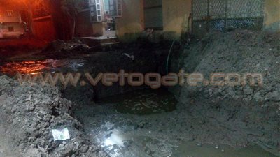 ماسورة تحرم أهالي «سنهرة» من المياه.. والمسئولون «لا حياة لمن تنادي»