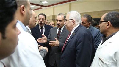 افتتاح المرحلة الأولى من تطوير استقبال وطوارئ مستشفى فوة | صور