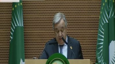 سكرتير الأمم المتحدة: أفريقيا تواجه تحديات تحقيق السلم والأمن والتنمية