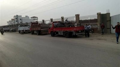 طرح 4 آلاف دراجة بخارية دون أرقام شاسيه بمزاد في دمياط