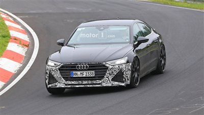 أودي تختبر أقوى فئة من سيارتها RS7 في ألمانيا (صور)