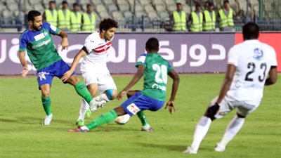 الزمالك يتعادل سلبيًا أمام مصر المقاصة في الشوط الأول