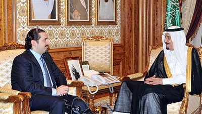 الملك سلمان يستقبل سعد الحريري بعد استقالته