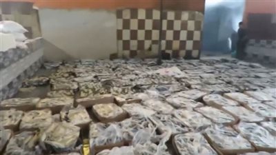 مصادرة 198 طن دواجن مجمدة وفاكهة غير صالحة للاستهلاك | فيديو