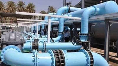 محطة تحلية مياه العريش بسعة 100 ألف متر مكعب