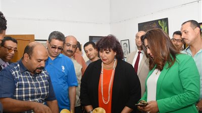 عبد الدايم وعوض تتفقدان قصرى ثقافة دمياط