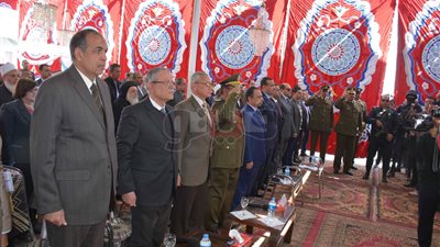 محافظ المنيا يفتتح المقر الجديد لقسم مرور ملوي