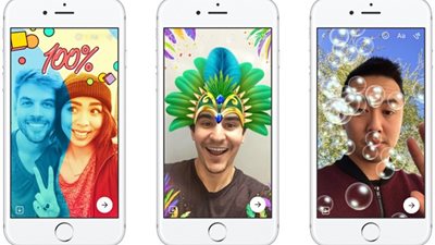 كيفية إضافة الإطارات والرموز التعبيرية إلى قصص ماسنجر