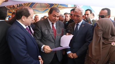 سعفان يفتتح ملتقى توظيف يوفر 9490 فرصة عمل بالمنوفية