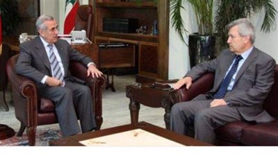 ميشال سليمان ينعى نائب لبنان السابق روبير غانم