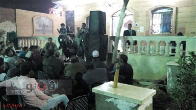 بالصور.. نائب البدرشين يجتمع بسائقي التوكتوك لبحث حماية المواطنين