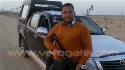 جنازة عسكرية لـ«معاون المباحث» شهيد الإرهاب ببني سويف