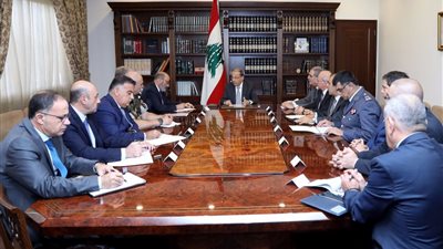 «عون» يعقد اجتماع أمني لبحث الأوضاع في لبنان