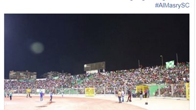 صيانة كاميرات المراقبة باستاد بورسعيد استعدادا للموسم الجديد