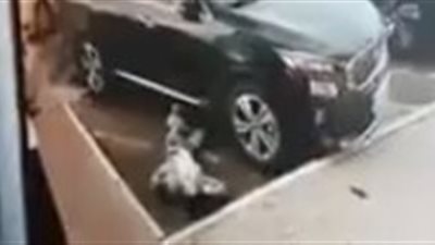 لقطات مروعة للحظة سقوط رجل من بناية شاهقة الارتفاع (فيديو)