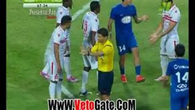 بالفيديو..«لاعب الشرطة» يشتبك مع باسم مرسي