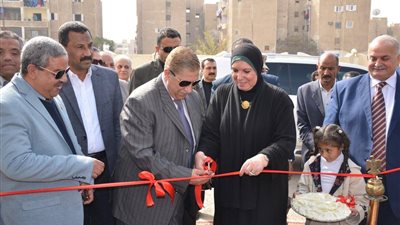 افتتاح معرض منتجات الجمعيات الأهلية في الإسماعيلية (صور)