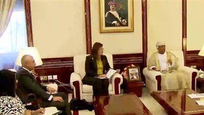 هالة السعيد لـ«وزير المالية العماني»: نطمح لتعزيز التعاون الاقتصادي
