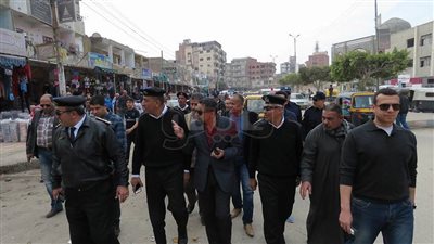 جولة تفقدية لمدير أمن الإسماعيلية بالقنطرة غرب (صور)