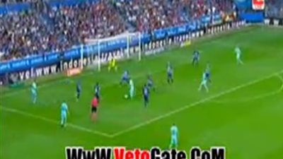 بالفيديو.. برشلونة يفوز بثنائية ميسي على ديبورتيفو ألافيس