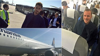 منتخب ألمانيا يصل روسيا للمشاركة في بطولة القارات