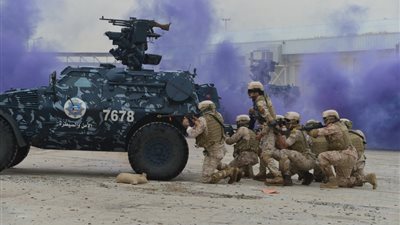 بالصور.. اختتام مناورات «حسم العقبان 2017» في الكويت