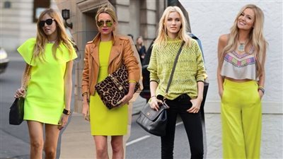 ألوان النيون موضة من جديد.. هل تجرؤين على ارتدائها؟ (صور)