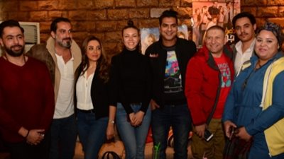 مؤتمر صحفي لأبطال «نص جوازة» بحضور نجوم الفيلم (صور)