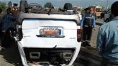 الاستعلام عن حالة المصابين في انقلاب سيارة ميكروباص في الجيزة