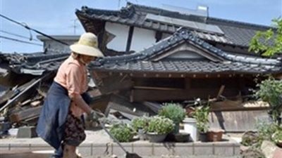 سلسلة زلازل تهز غرب اليابان