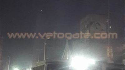 بالصور.. أعمدة الإنارة بشارع أحمد عرابي في شبرا الخيمة «فشنك»