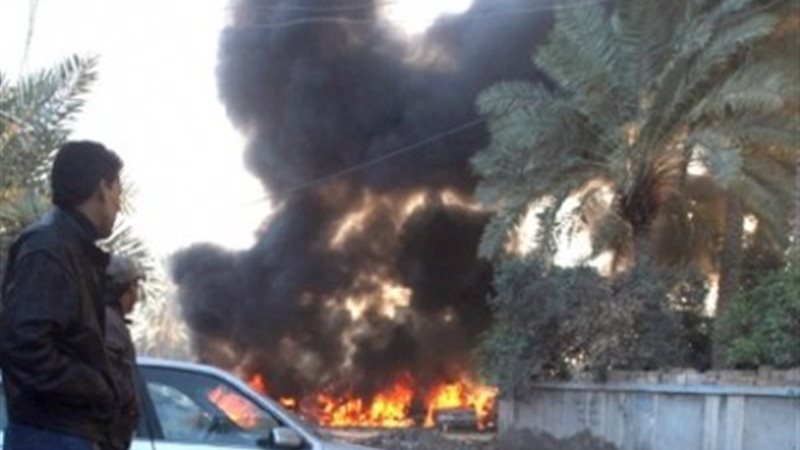 انفجار قنبلة -صورة