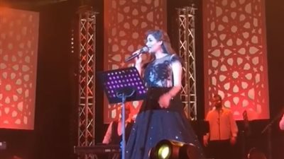 ملحم زين ورويدا عطية يتألقان في حفل «موازين» بالمغرب (فيديو)