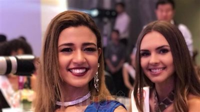 بالصور.. ملكة جمال مصر تشارك ملكات العالم جولتهن بالصين