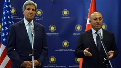 وزيرالخارجية التركي ونظيره الأمريكي يبحثان اتفاق الهدنة بسوريا