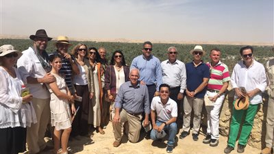 وزير الآثار يفتتح مسجد تطندي بواحة سيوة (صور)