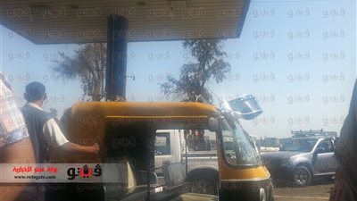 بالصور.. تجدد أزمة بنزين 80 بالشرقية