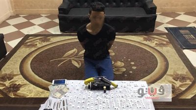 ضبط عاطل بحوزته 290 قرصا مخدرا و8 قطع حشيش في المنوفية