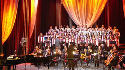 أغنيات وطنية وأناشيد دينية لفرقة التخت العربى على مسرح الجمهورية.. الجمعة