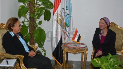 وزيرة البيئة تلتقي مديرة برنامج الأمم المتحدة الإنمائي