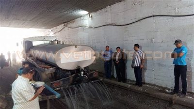 بالصور.. القليوبية تنتهي من تطوير أنفاق الدائري بالخصوص