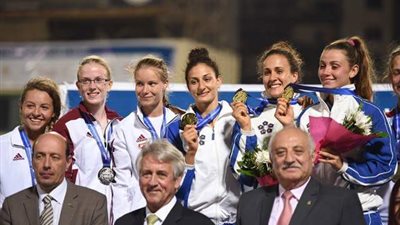 بالصور.. كوريا وإيطاليا تحصدان ذهبية بطولة العالم للخماسي الحديث