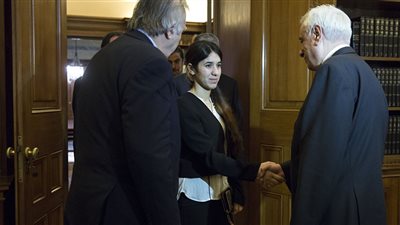 الأمم المتحدة تعين الإيزيدية نادية مراد سفيرا للنوايا الحسنة