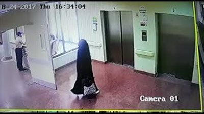 بالفيديو.. لحظة اختطاف امرأة رضيع من مستشفى بالسعودية
