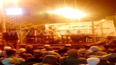 بالصور.. مؤتمر لـ«تيسير الزواج على الشباب» بقرية العواونة ببني سويف