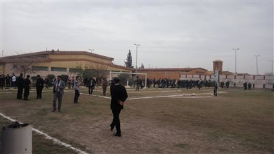 هتافات نزلاء سجن برج العرب تشغل الملعب قبل لقاء الاتحاد (فيديو)