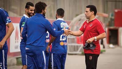 مران لمستبعدي الأهلي من مباراة سموحة قبل الفطار غدًا