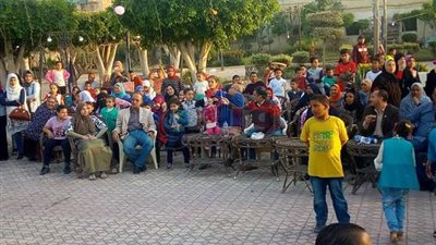 أهالي السنطة يحتفلون بـ«شم النسيم» في المتنزهات (صور)