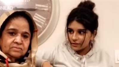 رد فعل امرأة شاهدت حفيدتها ترقص (فيديو)